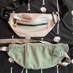 LOWERED TODAY -Dog walker special! Pair of dog walking waist bags. EUC